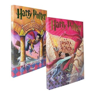 Kit Harry Potter - Pedra Filosofal + Câmara Secreta em Oferta na Shopee