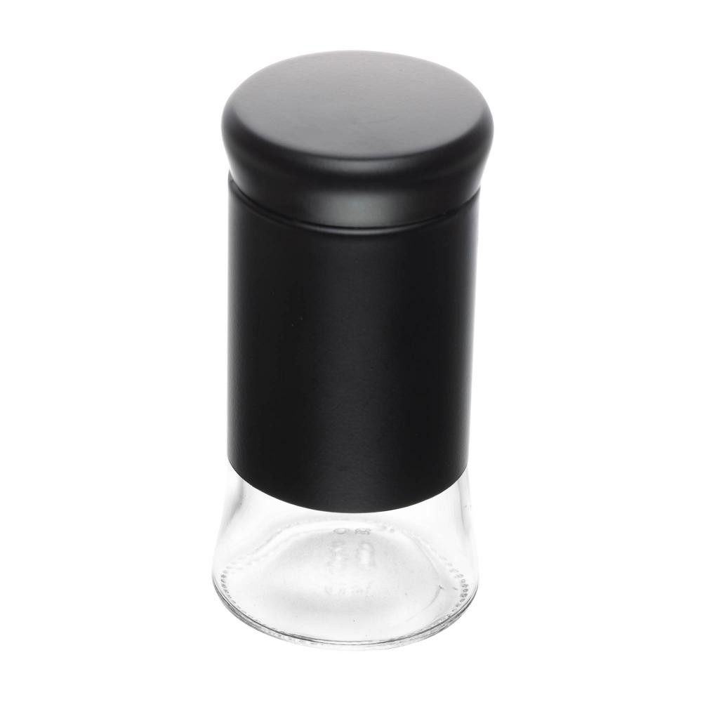 Porta Temperos Versatile Wolff 135ml Preto Vidro em Oferta na Shopee