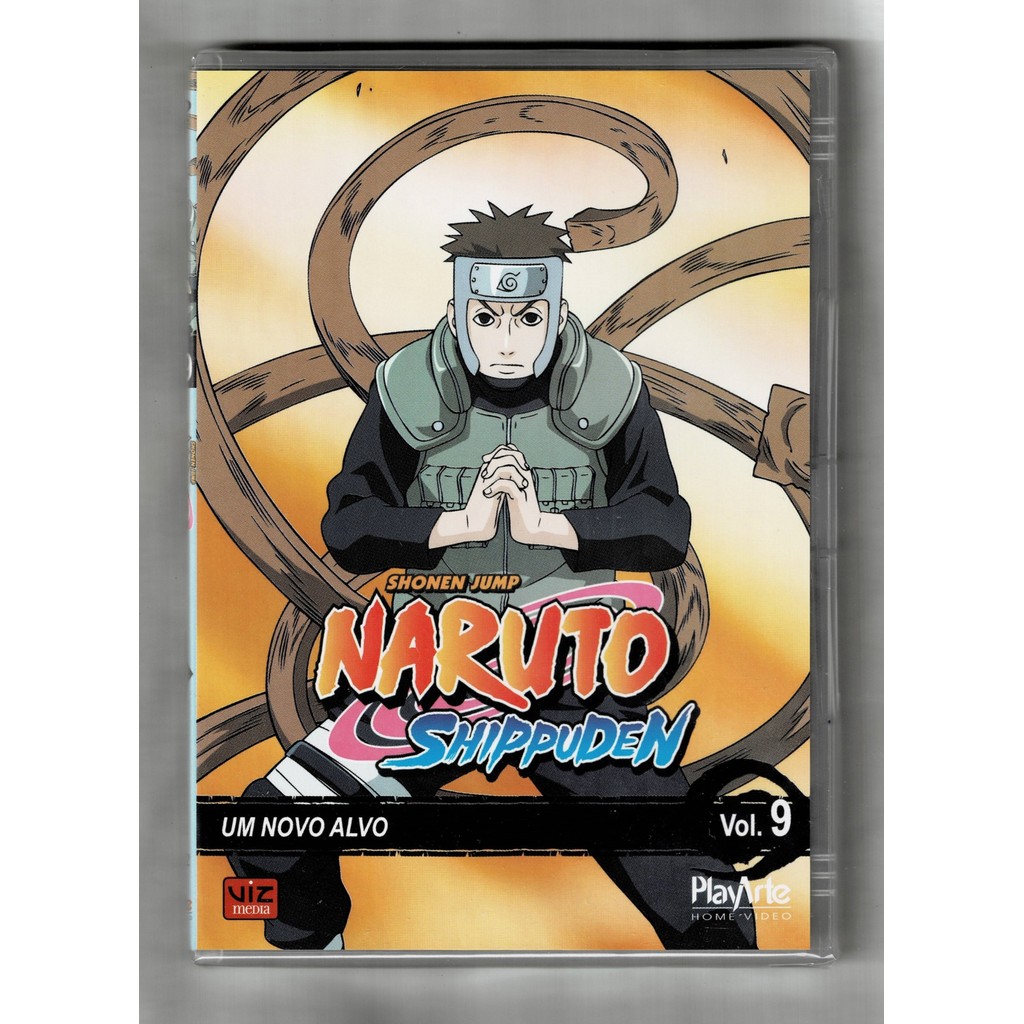 Naruto Shippuden DVD Vol. 9 Um Novo Alvo