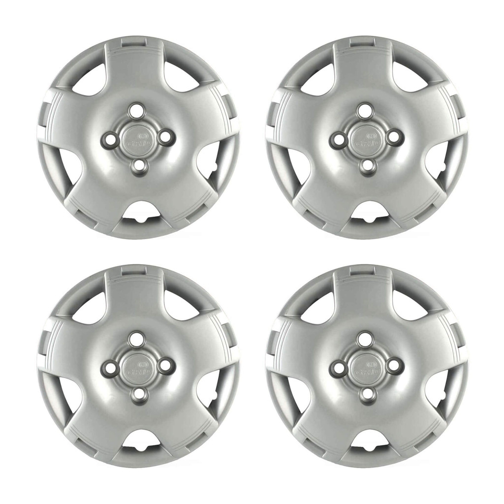 Calota Prata Aro 13" Gol G4 2006 Cubo Alto (Jogo c/ 4 Calotas) Grid - 060CA-PTA-E