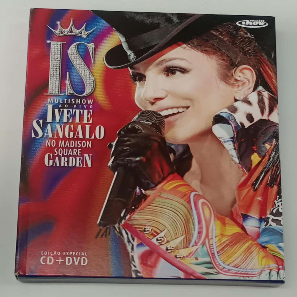 DVD IVETE SANGALO - MULTISHOW AO VIVO: NO MADISON SQUARE GARDEN [CD + DVD] editora ALEXANDRE LINS E NICK WICKHAM
