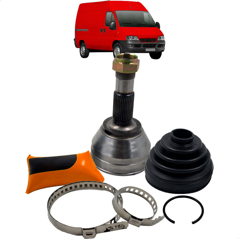 Junta Homocinetica Fiat Ducato/ Citroën Jumper/ Peugeot Boxer 1998 Até 2009 - Aro 16 Rosca Fina