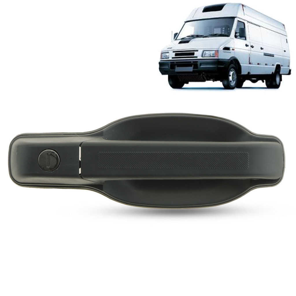 Maçaneta Externa da Porta Dianteira Com Chave Iveco Daily 2000 2001 2002 2003 2004 2005 2006 2007