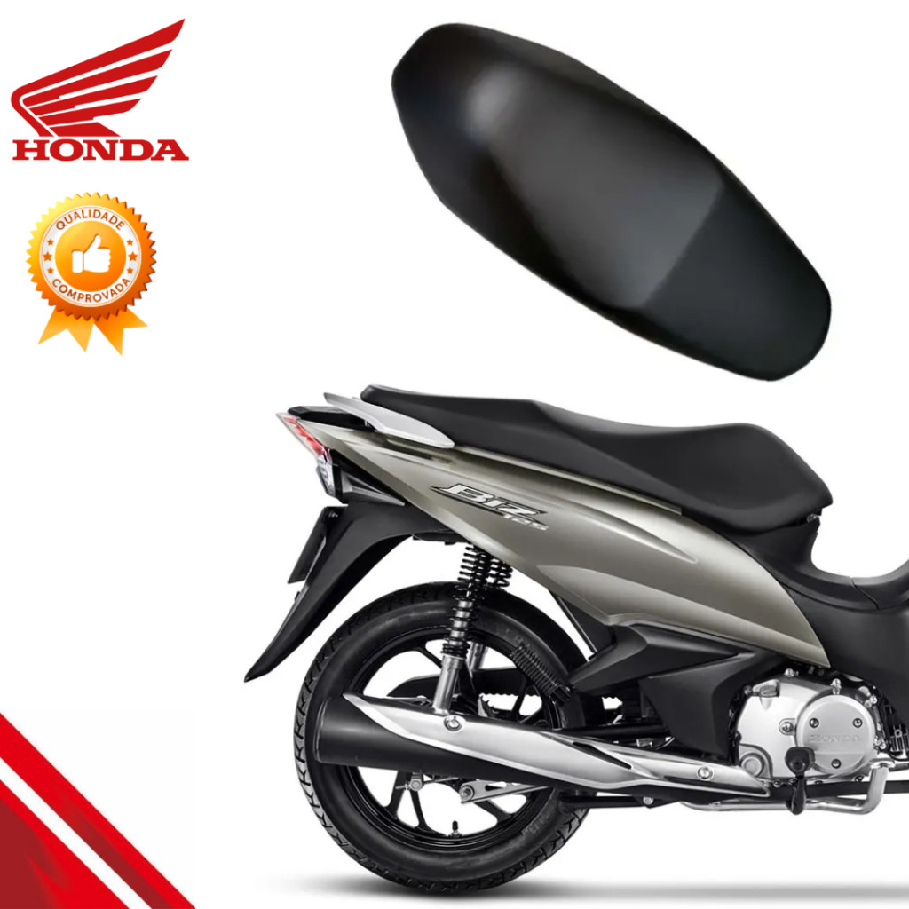 Capa do Banco Biz 125 Biz 100 Preta Sem LOGO em Oferta na Shopee