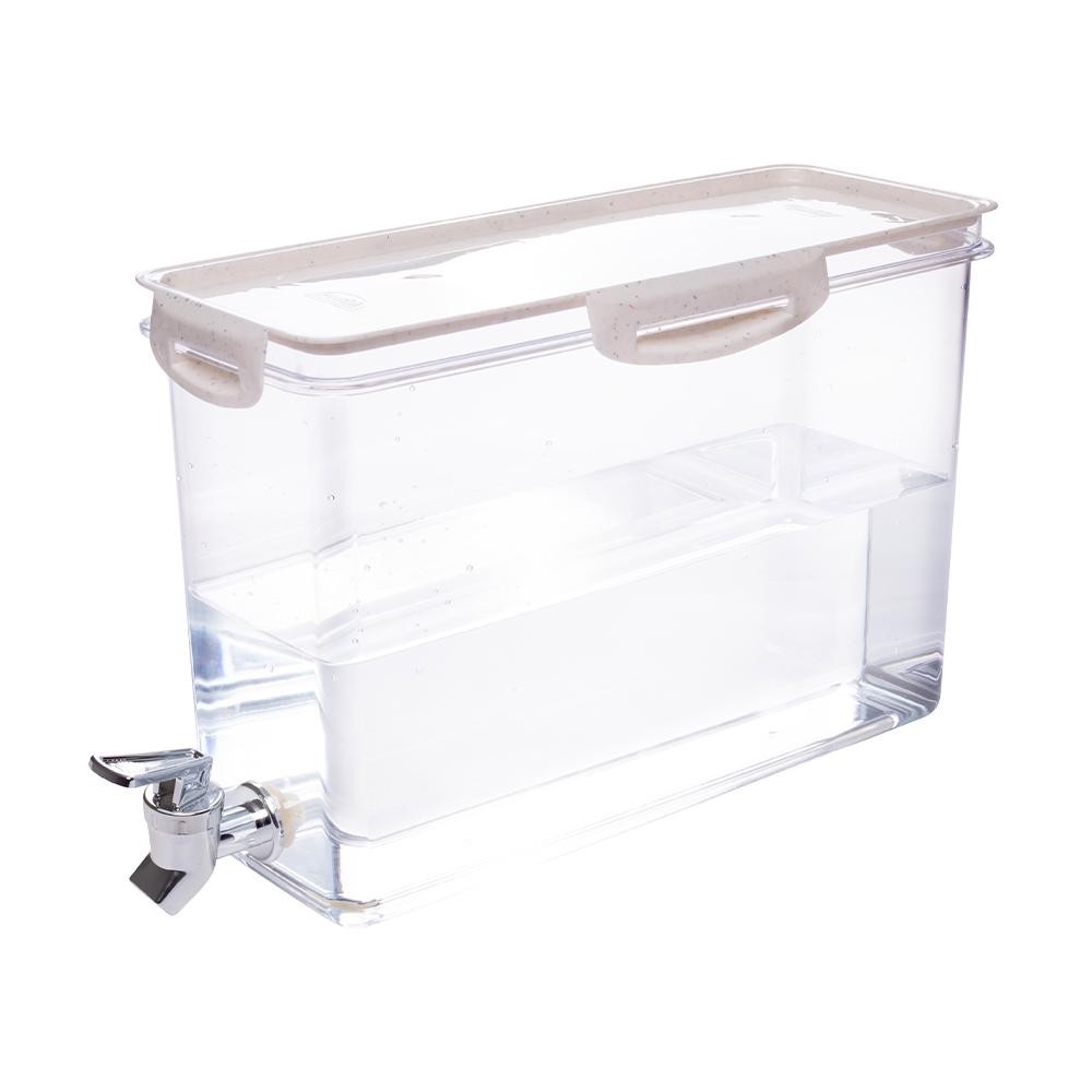 Reservatório Dispenser Geladeira para Água 5,85 L Branco Plasútil