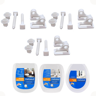 3 Kit Parafusos Fixação Assento Sanitário Metasul 18 Peças em Oferta na Shopee