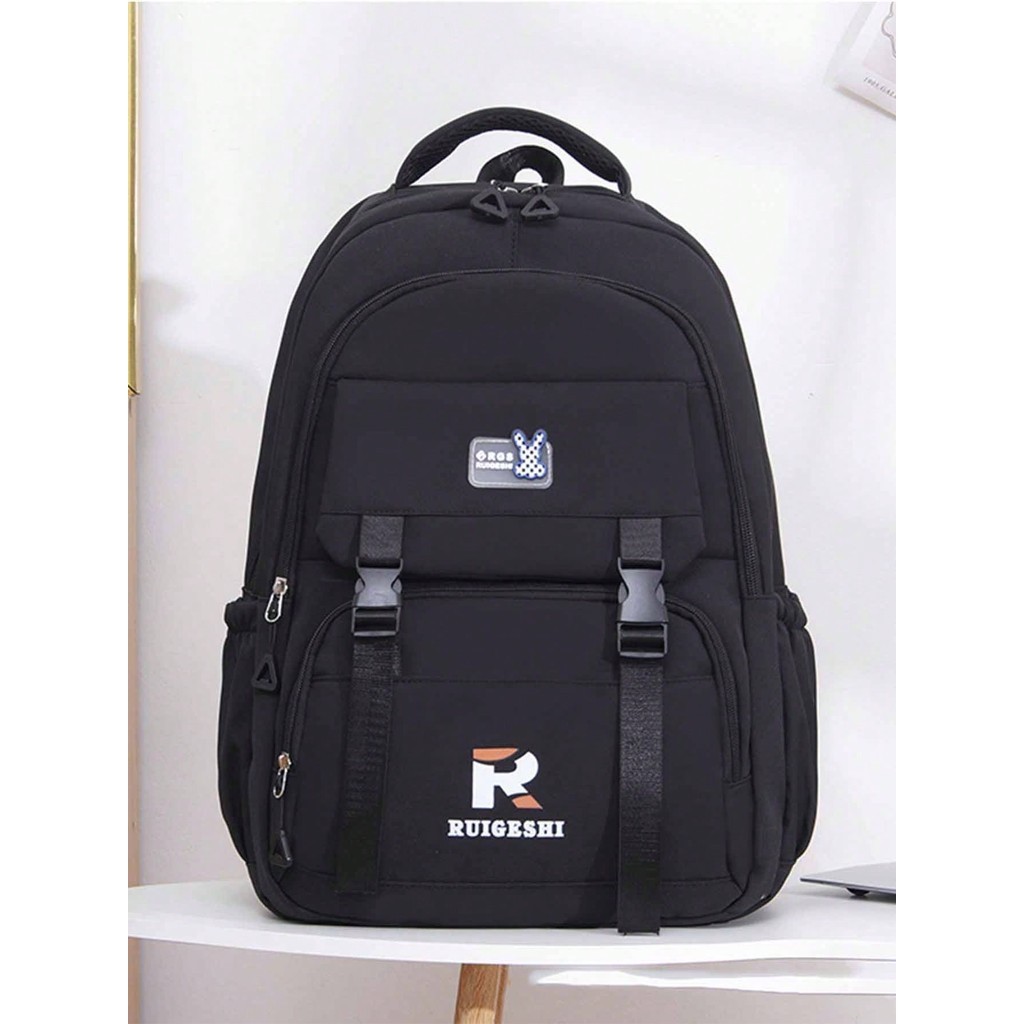 Mochila Unissex para Viagem Escolar Passeio Coreano Grande Capacidade Impermeável