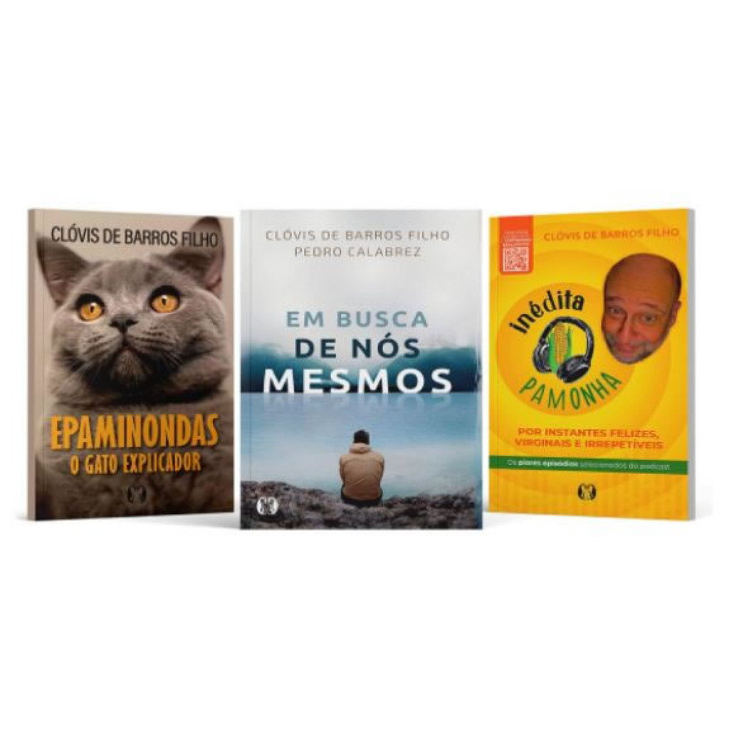 Kit em Busca de Nós mesmos epaminondas inédita pamonha