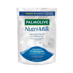 Sabonete Liquido Palmolive Nutri-Milk Refil 200ml
