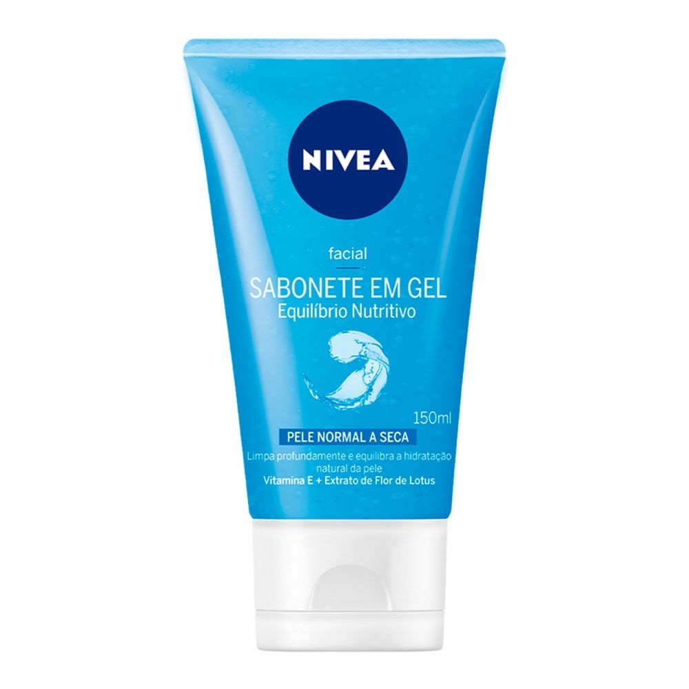 Sabonete em Gel Facial Nívea Equilíbrio Nutritivo 150mL