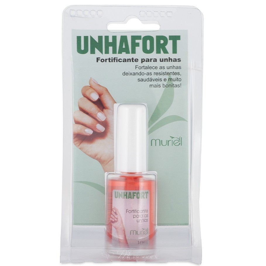 UNHA FORT COM BLISTER 10ML MURIEL ORIGINAL em Oferta na Shopee