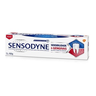 Creme Dental Sensodyne Sensibilidade & Gengivas 100g em Oferta na Shopee