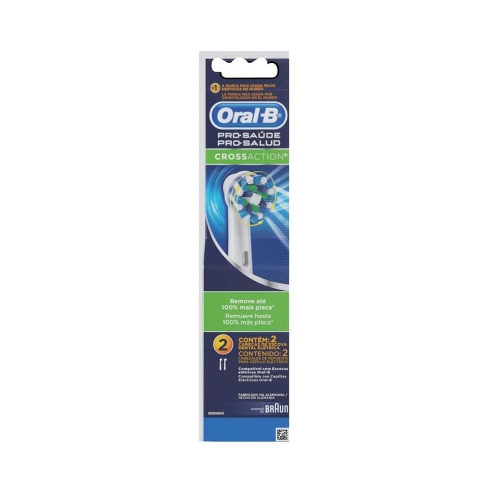 Refil Escova Dental Eletrica Oral-B Precision Clean 2 Unidades