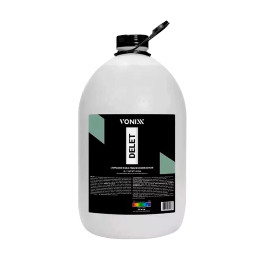 Delet Vonixx Limpador Para Pneus E Borrachas Galão 5l