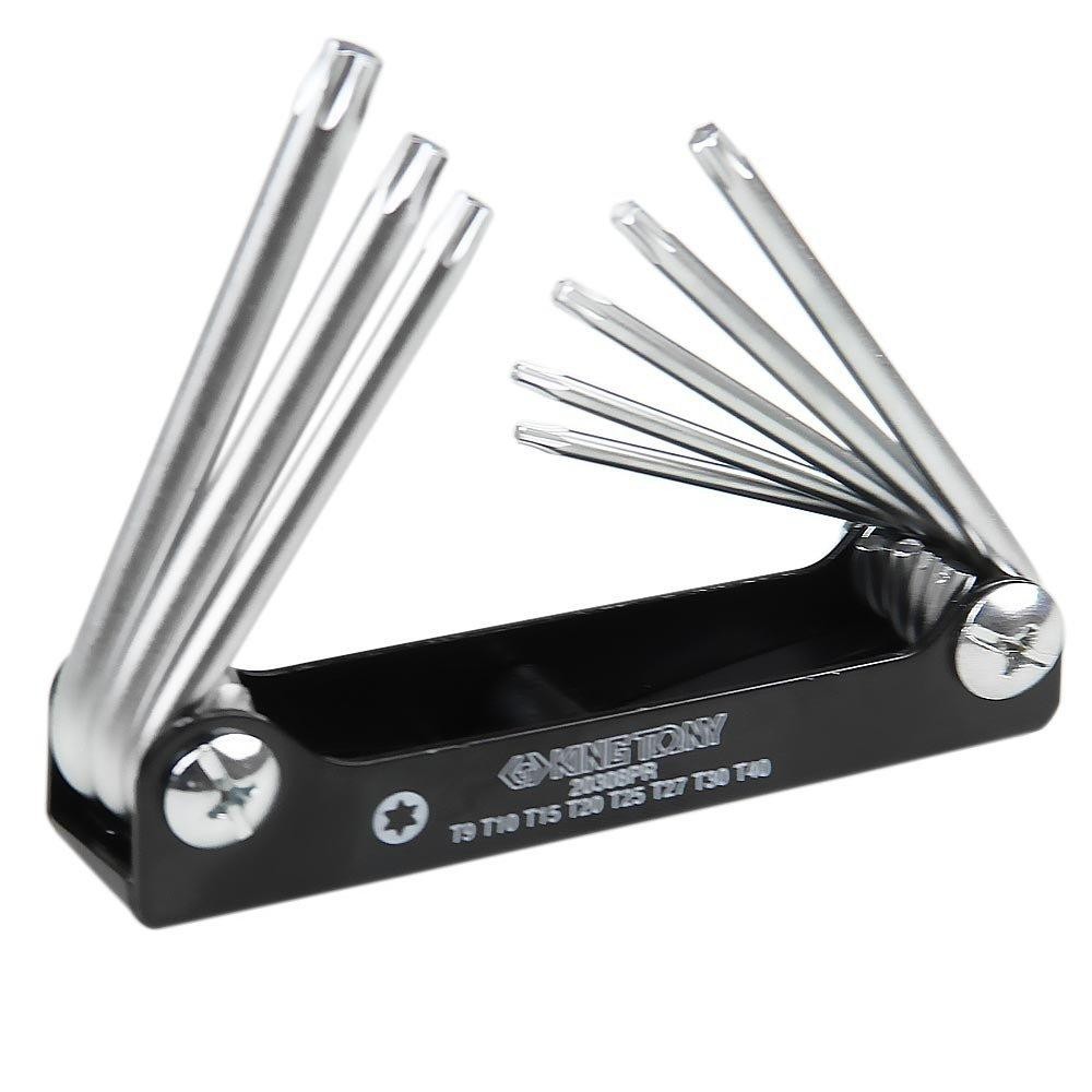 Jogo de Chaves Tork tipo Canivete com 08 Peças em Oferta na Shopee