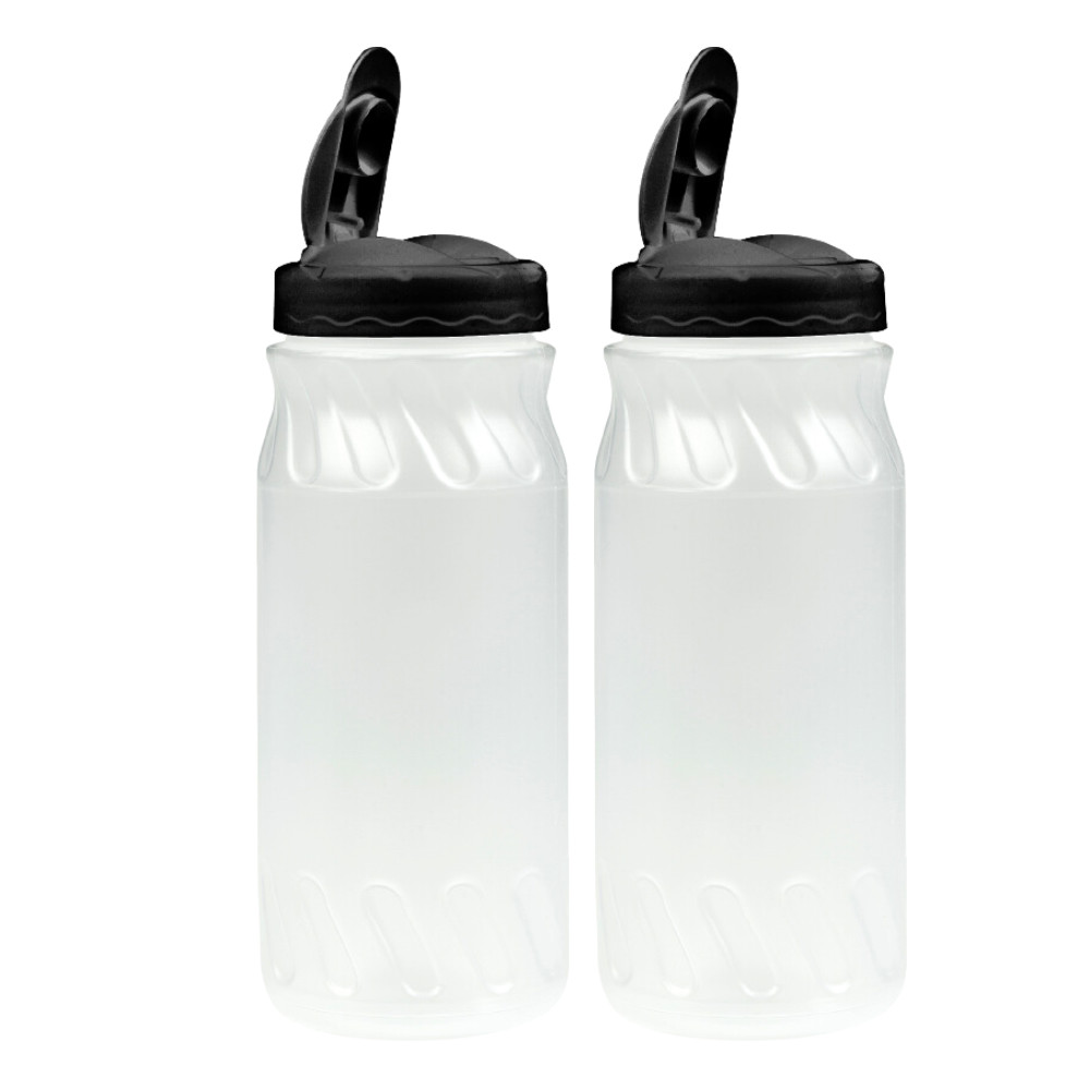 Kit Potes Tampa Dosadora Farinha Açucar Café Plástico Transparente 600ml Farinheiro em Oferta na Shopee