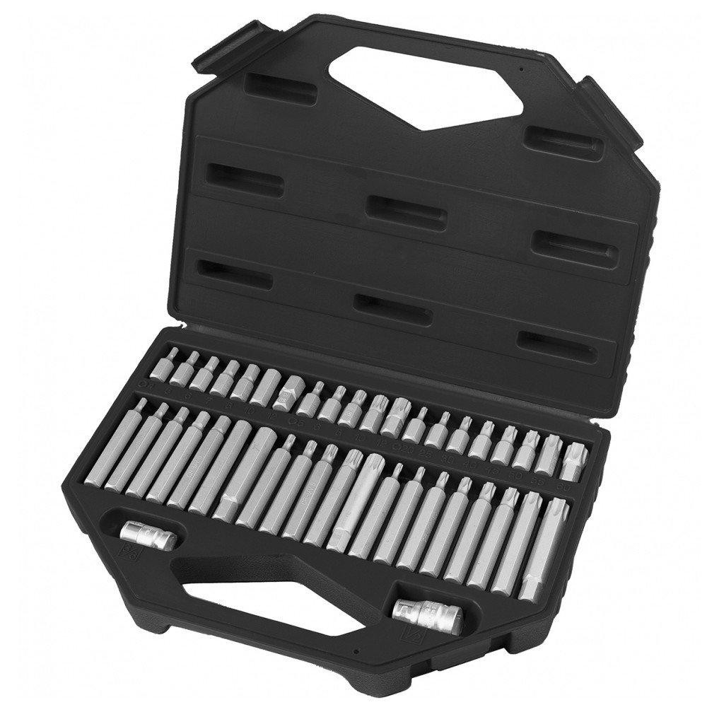 Jogo de Bits Sextavado CVR 42 Peças com Maleta - STEELS em Oferta na Shopee