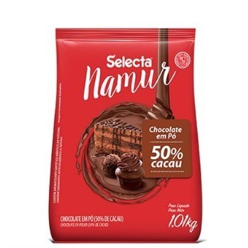 chocolate em po Namur 50% 1kg em Oferta na Shopee