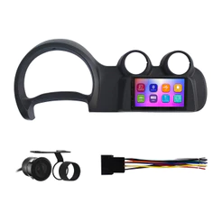 Kit Multimídia 7 Pol Uno Vivace 2010 2011 A 2014 Fiorino 2015 Em Diante Espelhamento Android Ios 2 Din Grafite Camera Ré