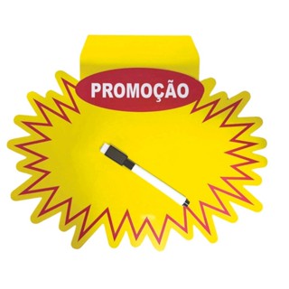 10 un Splash Promoção Reutilizável Escreve e Apaga 15x21cm em Oferta na Shopee