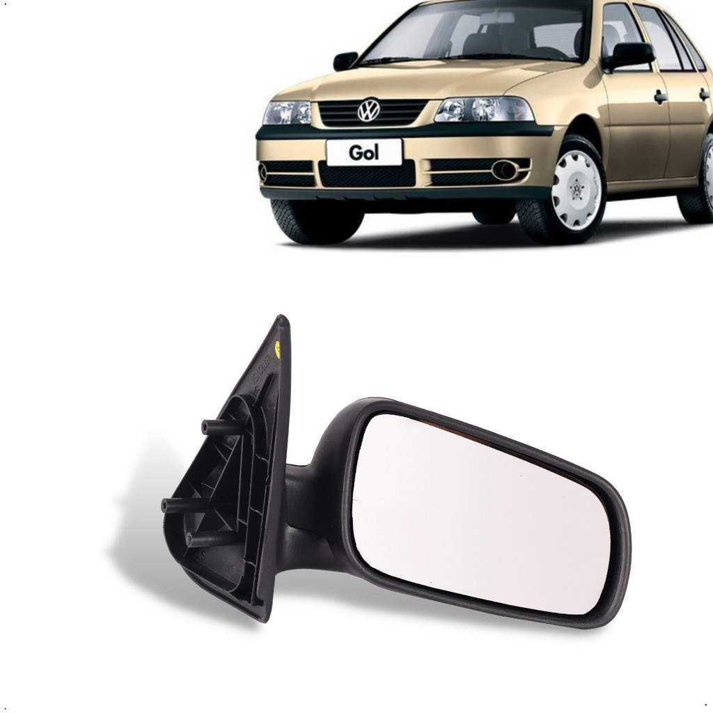 Retrovisor Gol Parati G3 G4 99/14 Sem Controle 4 Portas