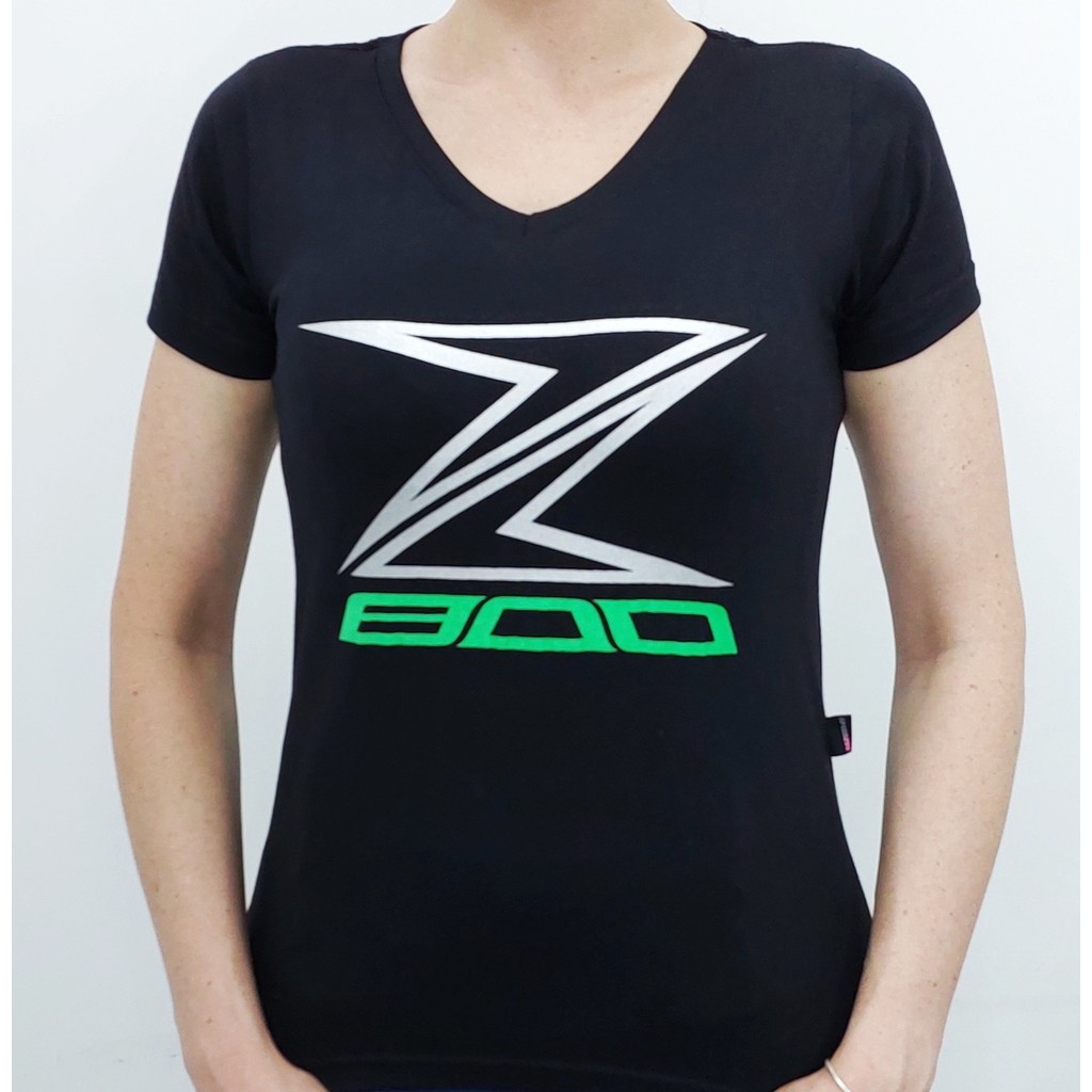 Camisa Baby Look Feminina Kawasaki Z800 Z 800 - Speed 3257