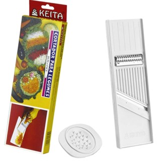 Cortador Fatiador de Legumes Ralador Dupla Face Keita em Oferta na Shopee