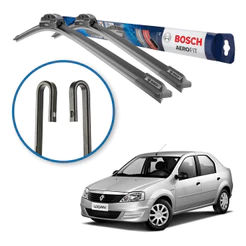 Palheta Limpador Chuva Parabrisa Bosch Renault Logan 2007 A 2012