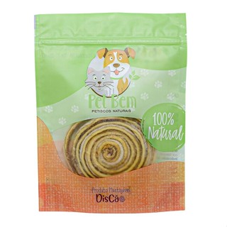 Discão Pele Bovina Mordedor Natural para Cães 1 unid - Pet Bem em Oferta na Shopee