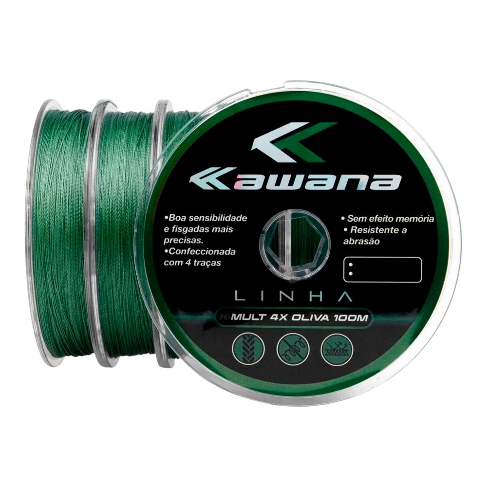 Linha Kawana 4x Oliva 600mts  - Maruri em Oferta na Shopee