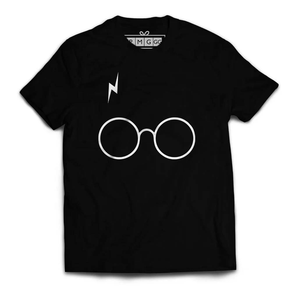 Camisa Harry Potter Oculos Raio Avada Camiseta !00% algodão unisex