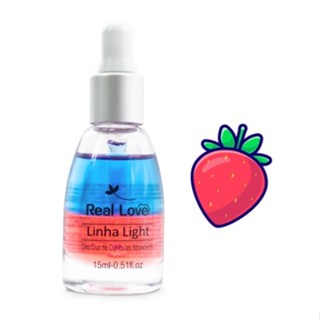 OLEO BIFASICO REVITALIZADOR DE CUTICULAS REAL LOVE em Oferta na Shopee
