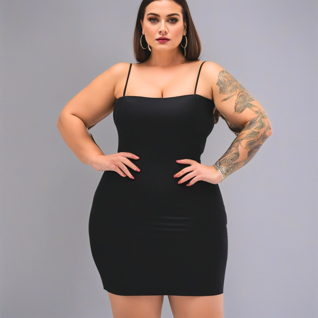 Vestido Feminino Plus Size Curto Colado Alcinha Liso Basico em Oferta na Shopee
