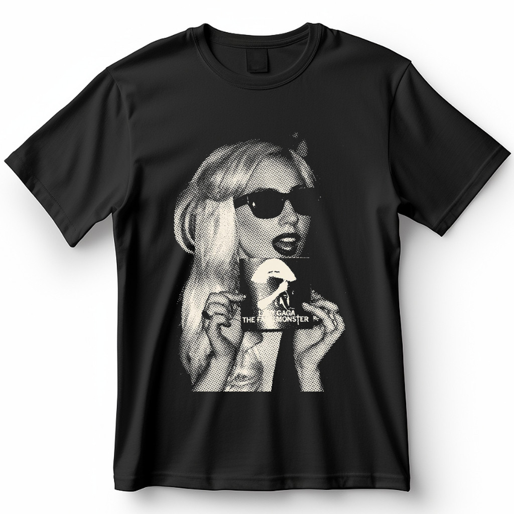 Camiseta Lady Gaga The Fame Monster Blusa Camisa 100% Algodão TOP em Oferta na Shopee