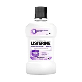 Antisséptico Bucal Listerine Whitening Extreme Refrescância Suave Sabor Menta 236ml em Oferta na Shopee