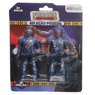 Kit Policial de Brinquedo Etilux com 4 Peças em Oferta na Shopee