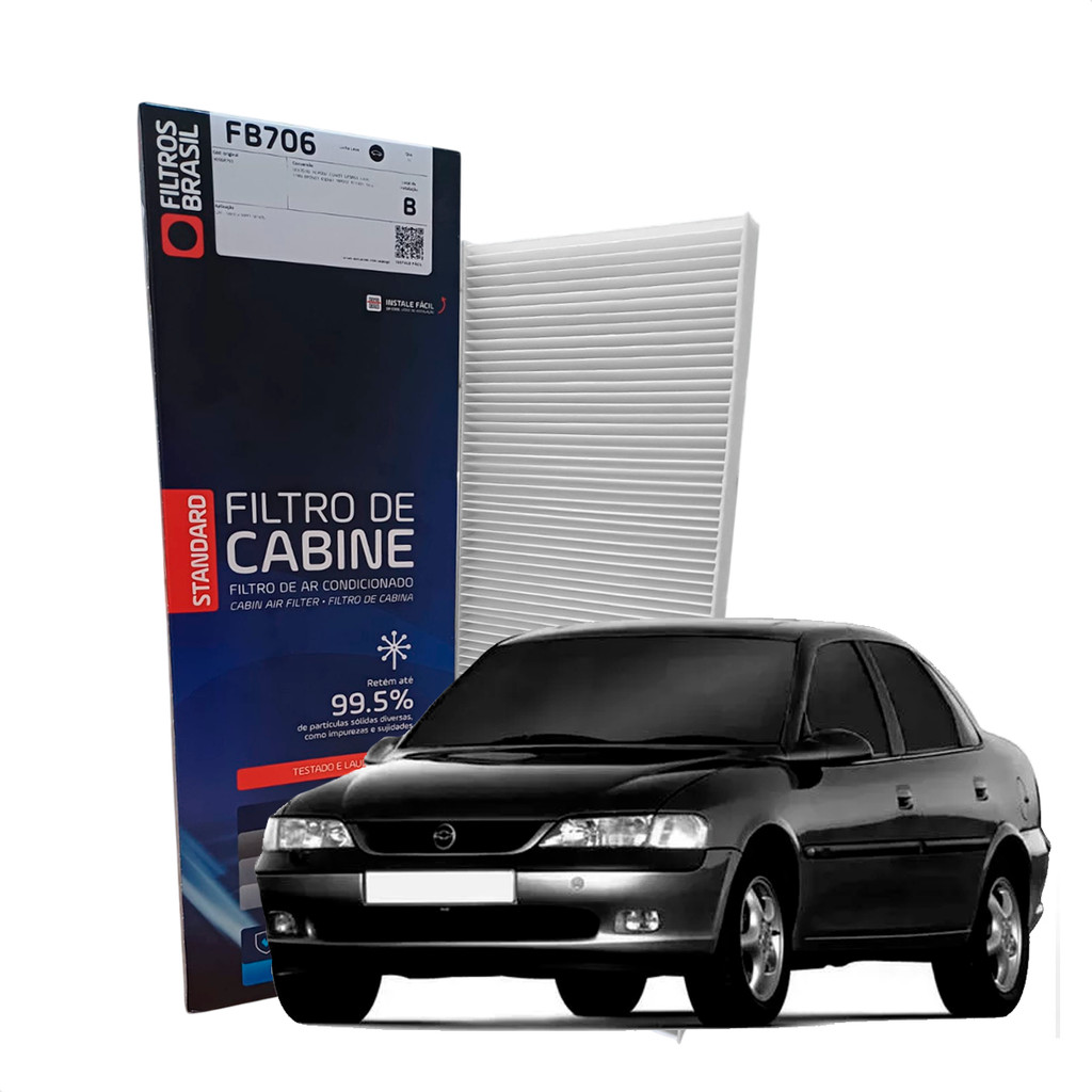 Filtro Ar Condicionado Chevrolet Vectra 2.0 Fb706 1997-2006