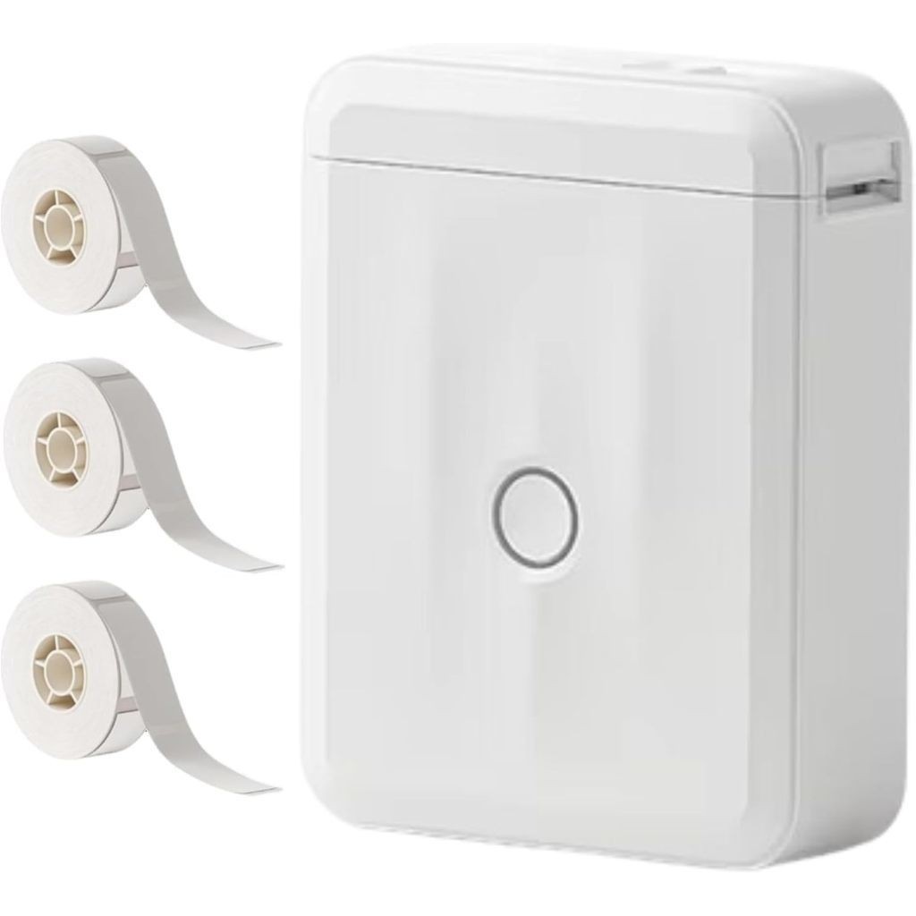 Niimbot D110 Impressora De Etiqueta Térmica Portátil Sem Fio Bluetooth + 1 Rolo Etiqueta em Oferta na Shopee