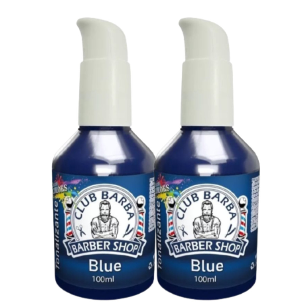 2 Máscara Matizadora Tonalizante Azul Royal  100ml