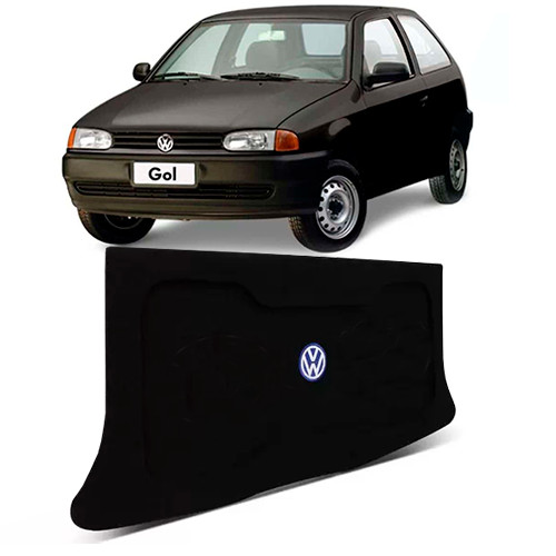 Tampão Porta Malas Volkswagen Gol G2 2/4 Portas 1996 a 2005 R-Acoustic Bagagito Carpete Preto em Oferta na Shopee