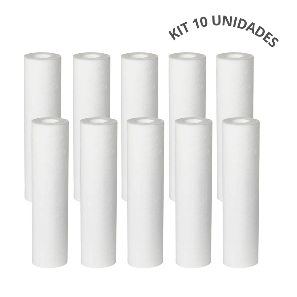 10 Refis Polipropileno Liso 2,5 X 25cm 1 5 10 20 50  Micra