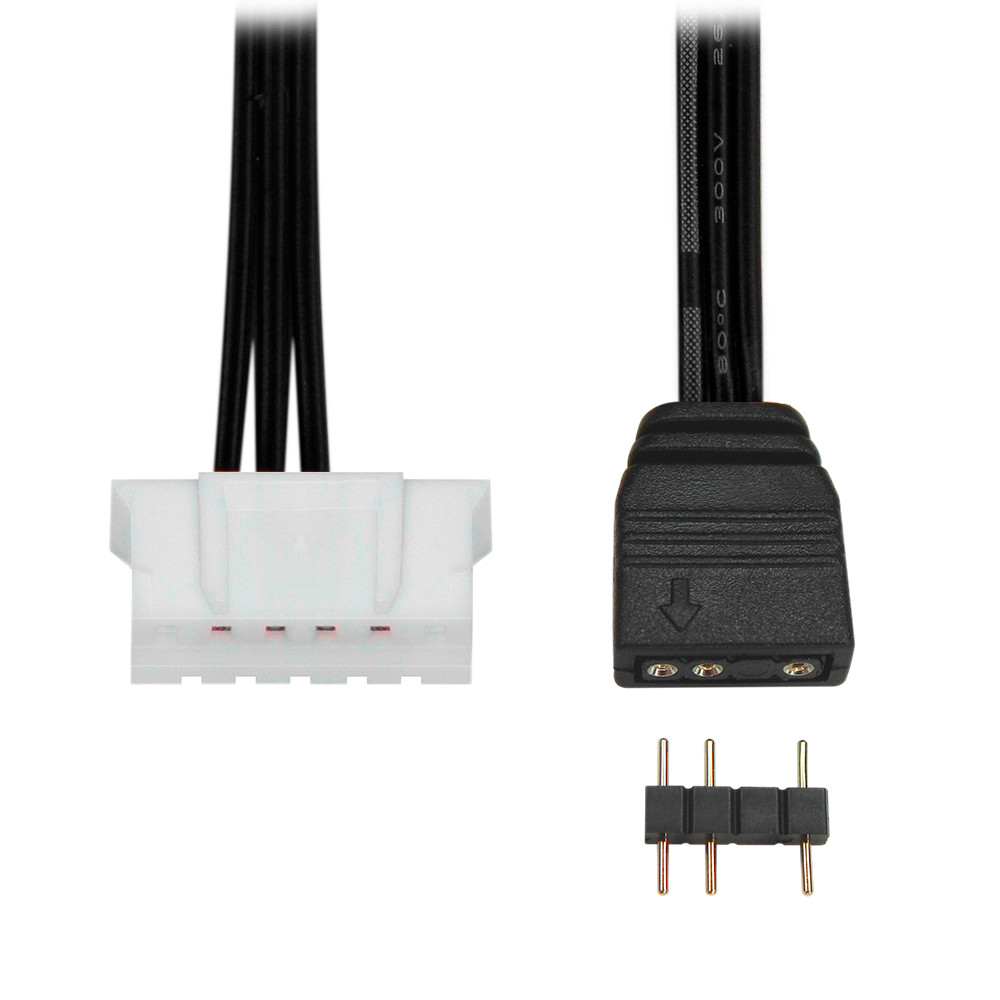 Cabo Adaptador 6 Pinos Para Controladora Rise Mode Argb 5V