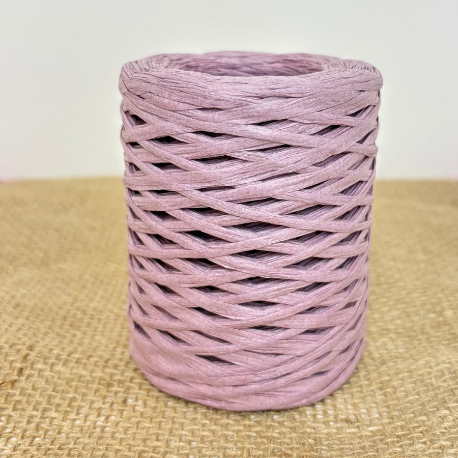 Fita de Rafia Papel Rose Antigo - 100m - 1 unidade - Rizzo em Oferta na Shopee