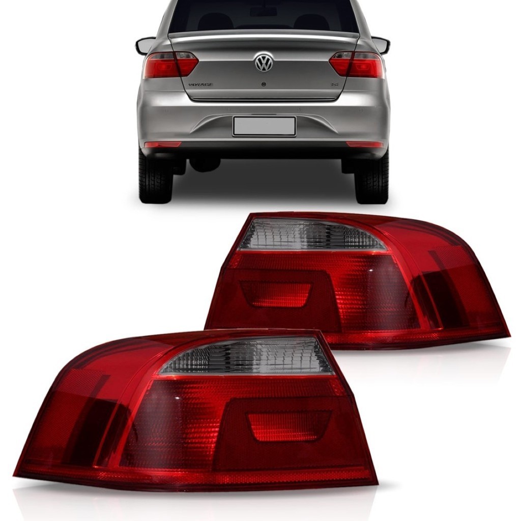 Lanterna Traseira Volkswagen Voyage G6 Fumê 2013 2014 2015 2016