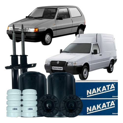 Kit Amortecedor Batente Dianteiro Uno Furgão 1988 Á 2014 em Oferta na Shopee