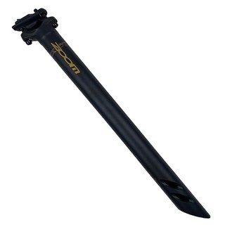 Canote Banco Selim Bicicleta Bike Speed Mtb Com Carrinho Zoom Alumínio 31.6x400mm Offset 5mm Preto