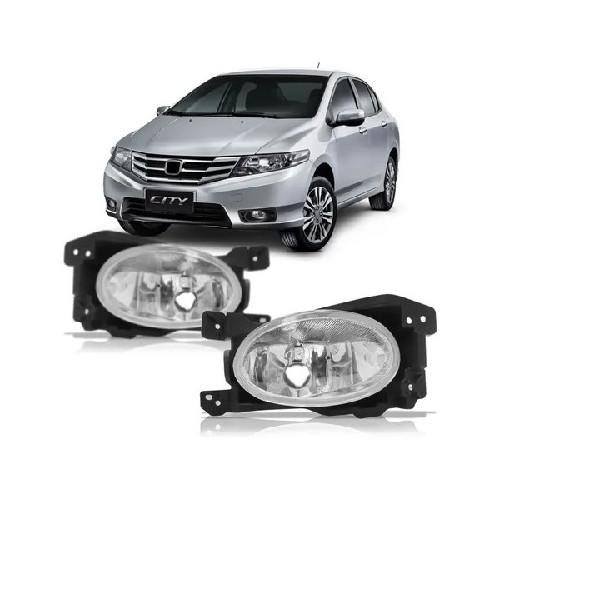 Farol de Milha Auxiliar City 12 13 14 2012 2013 2014