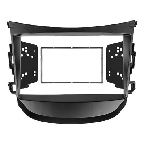 MOLDURA PARA CENTRAL MULTIMIDIA MP5 7 POL 2 DIN HB20 2012 A 2018 em Oferta na Shopee