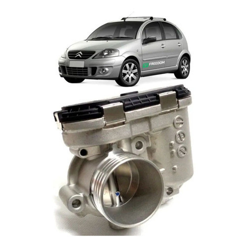 CORPO DE BORBOLETA TBI PEUGEOT 206 207 1.4 8V CITROEN C3 1.4 8V 2006 Á 2015 FLEX