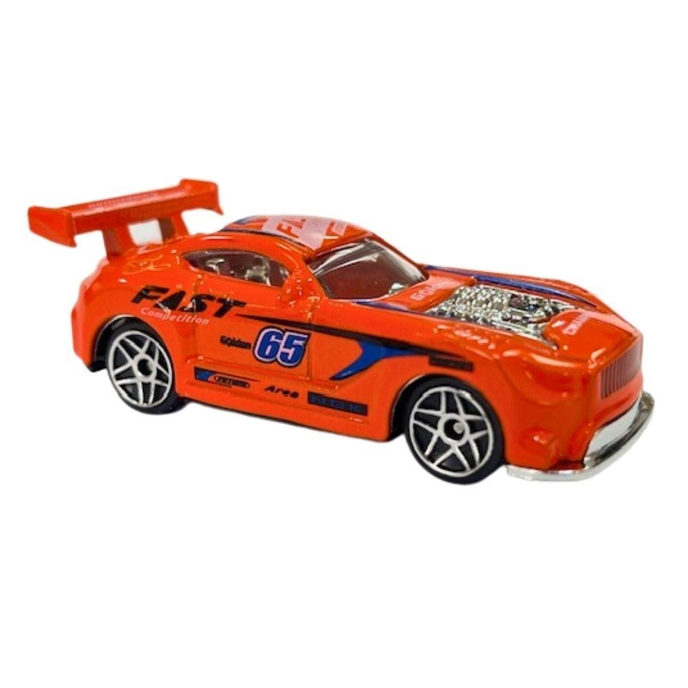 Mini Veículos Die Cast Garagem S.A. - Corrida Laranja em Oferta na Shopee